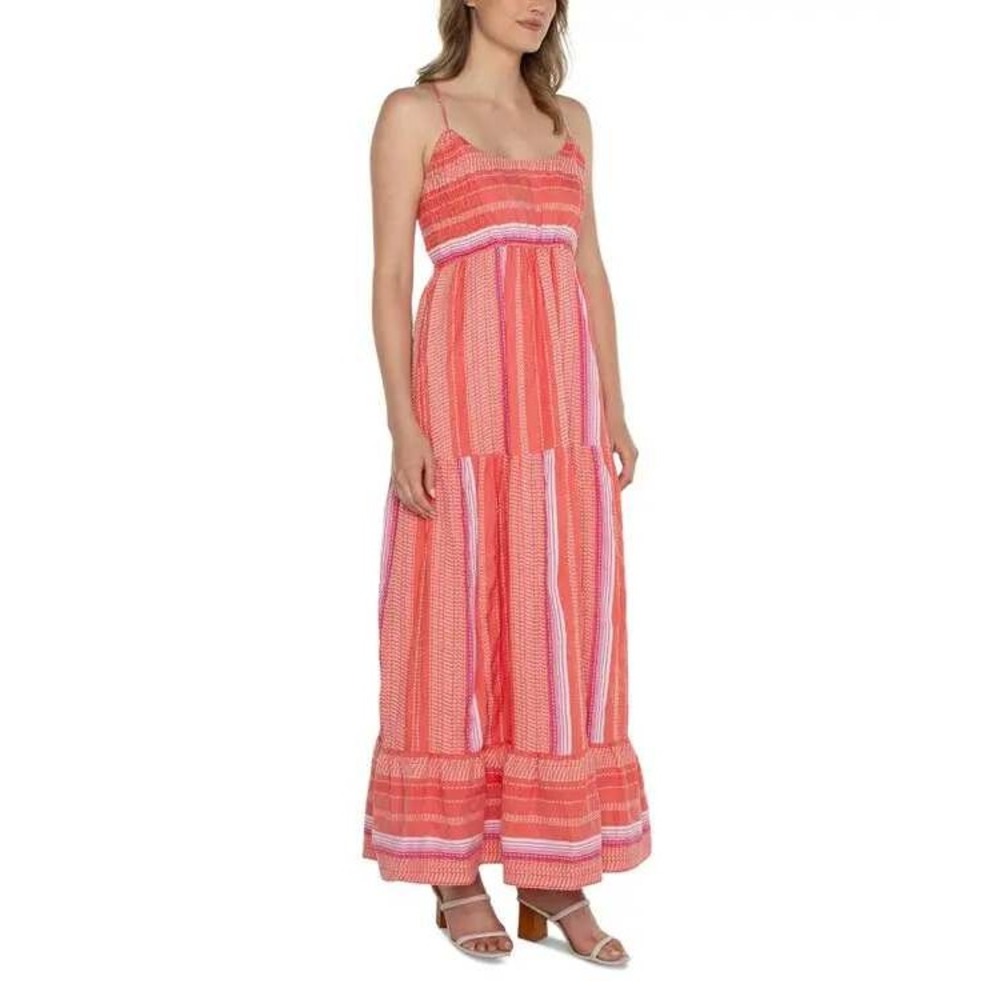 LIVERPOOL Racerback Tiered Maxi‎ Dress Size XL